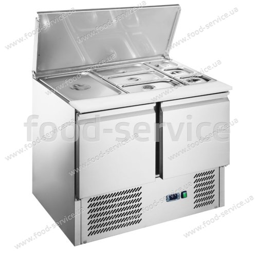 Саладета Hurakan HKN-SL2 2-х дверна з відкидною столешнею